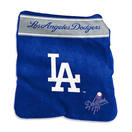 Logo Brands LA Dodgers 60x80 Raschel Throw 515-26X